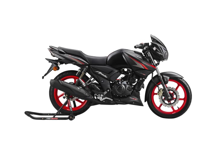 TVS Apache RTR 160 Racing Edition launched at Rs 1.29 lakh